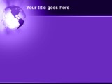 Northamerica Rays Purple PowerPoint Template text slide design