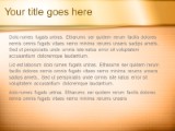 Package Orange PowerPoint Template text slide design