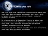 Witchy Moon PowerPoint Template text slide design