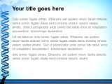 Dna Creation Blue PowerPoint Template text slide design