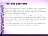 Dna Creation Purple PowerPoint Template text slide design