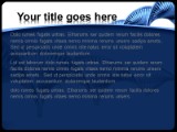 Dna Abstract PowerPoint Template text slide design