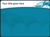 Dna Abstractl PowerPoint Template text slide design