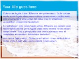 Breaking Surf PowerPoint Template text slide design