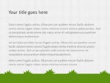 Recycle Concept PowerPoint Template text slide design