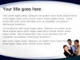 Peob Diverse Interns PowerPoint Template text slide design