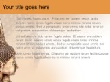 Buddhist Sculpture PowerPoint Template text slide design