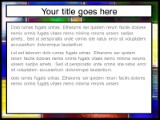 Stained Glass PowerPoint Template text slide design