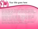 World Religion Pink PowerPoint Template text slide design