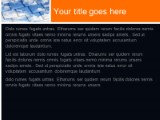 Cloud Computing Keys PowerPoint Template text slide design
