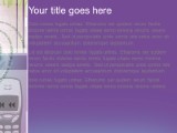 Online04 Purple PowerPoint Template text slide design