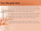 Online08 Orange PowerPoint Template text slide design