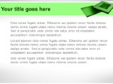 Semiconductor Green PowerPoint Template text slide design