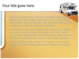 Road Rules PowerPoint Template text slide design