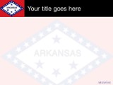 Arkansas PowerPoint Template text slide design