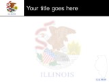 Illinois PowerPoint Template text slide design