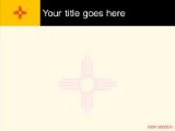 New Mexico PowerPoint Template text slide design