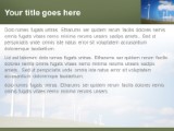 Wind Power PowerPoint Template text slide design