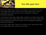 Yellow Dozer PowerPoint Template text slide design