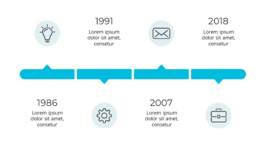 Timelines 47 PowerPoint Infographic pptx design