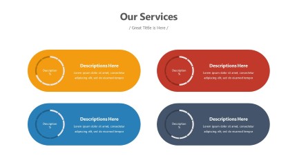 Ovals Infographic Layout PowerPoint Infographic pptx design