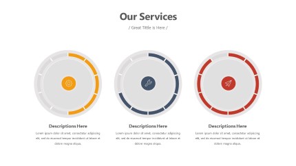 Dials Infographic Layout PowerPoint Infographic pptx design