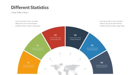Statistics Arc Infographic Layout PowerPoint Infographic pptx design