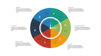 Clock Segments Infographic PowerPoint Infographic pptx design