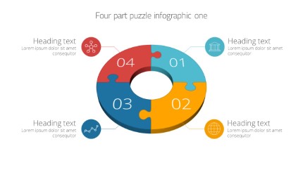 Puzzle Ring Infographic PowerPoint Infographic pptx design