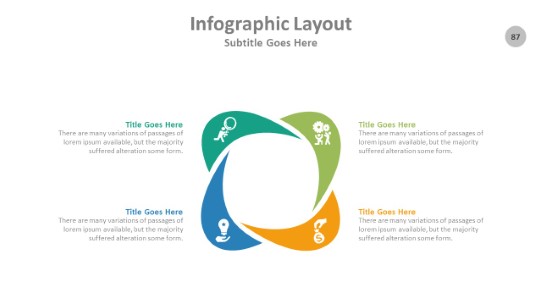 Cycles 087 PowerPoint Infographic pptx design