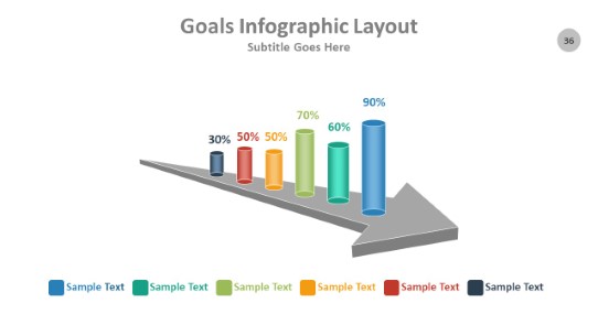 Goals 036 PowerPoint Infographic pptx design