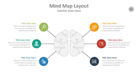 Mind Map 097 PowerPoint Infographic pptx design