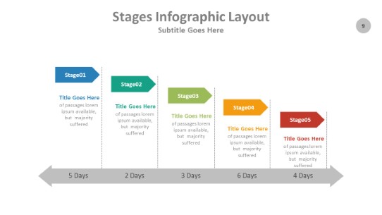 Stages 009 PowerPoint Infographic pptx design