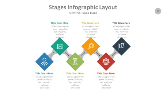 Stages 010 PowerPoint Infographic pptx design