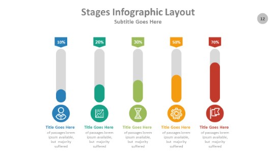 Stages 012 PowerPoint Infographic pptx design