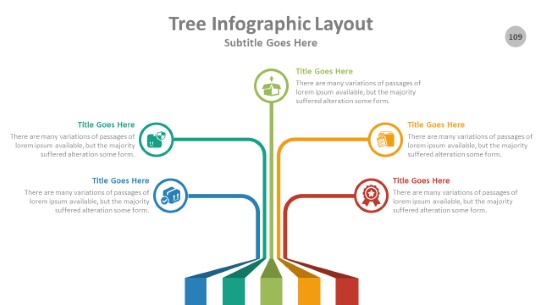 Tree 109 PowerPoint Infographic pptx design