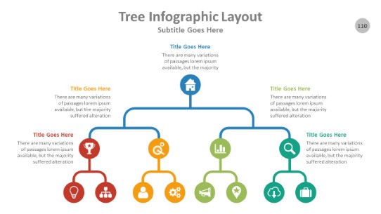 Tree 110 PowerPoint Infographic pptx design
