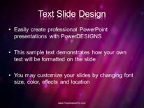 Abstract 0015 B PowerPoint Template text slide design