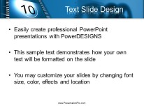 Countdown Sd PowerPoint Template text slide design