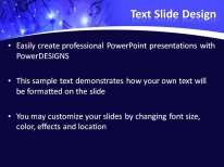 Musical Medley PowerPoint Template text slide design