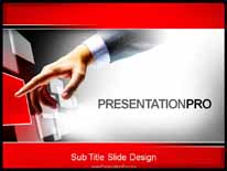 Make Your Selection PowerPoint Template text slide design