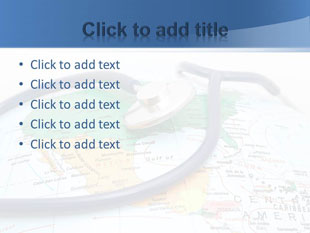 Global Listening PowerPoint Template text slide design