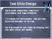 Drawing Plans PowerPoint Template text slide design