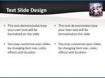Hobby Skydive PowerPoint Template text slide design