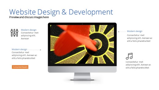 Device Computer 01 PowerPoint Infographic pptx design