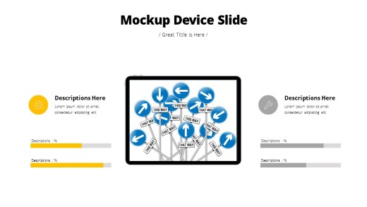 Device Tablets 08 PowerPoint Infographic pptx design