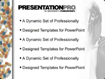 Backpain PowerPoint Template text slide design