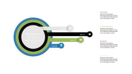 Circles PowerPoint Infographic pptx design