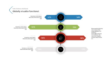 Horizontal Arrows PowerPoint Infographic pptx design