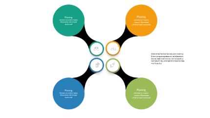 Quadrants PowerPoint Infographic pptx design
